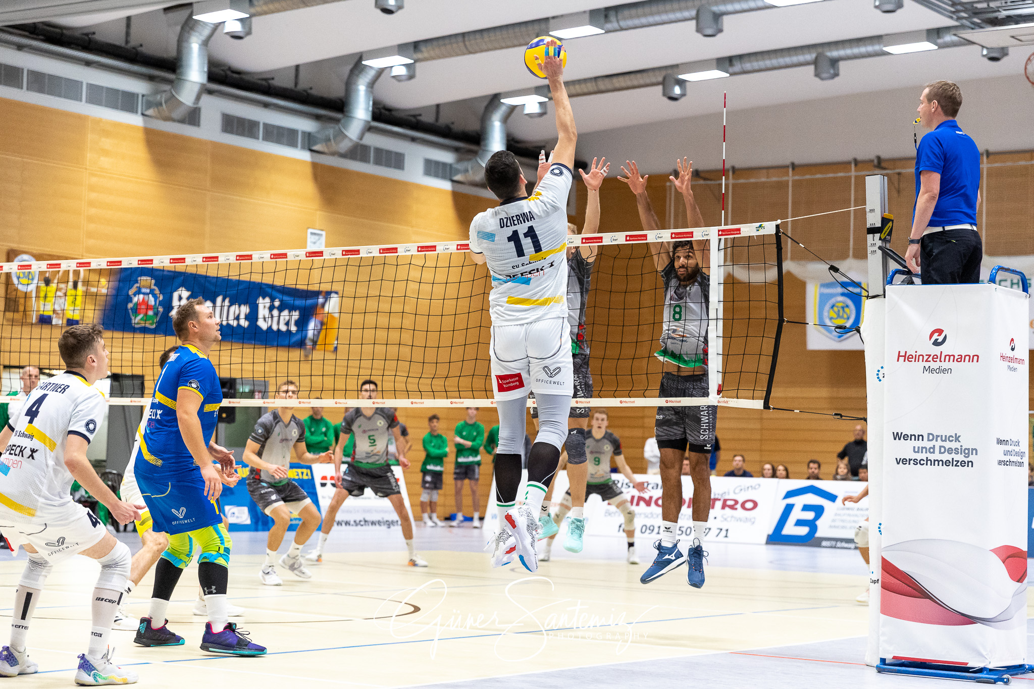 SV Schwaig - TSV Haching Muenchen - Volleyball - DVV-Pokal - Ach