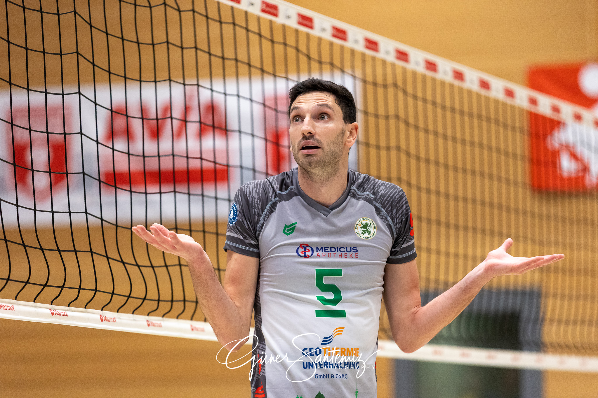 SV Schwaig - TSV Haching Muenchen - Volleyball - DVV-Pokal - Ach