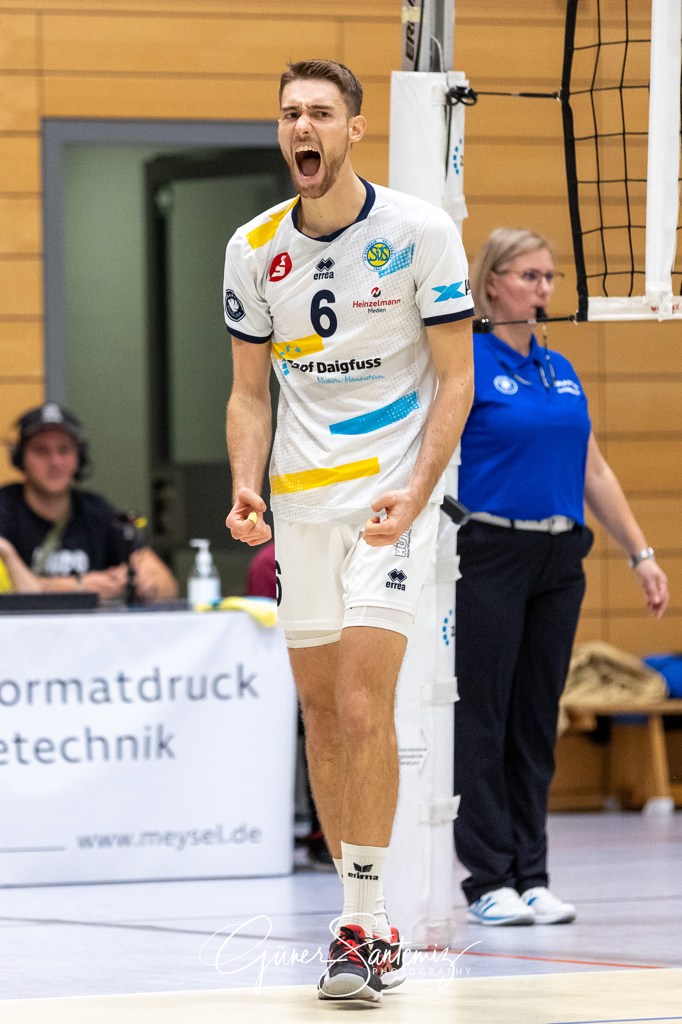 SV Schwaig - TSV Haching Muenchen - Volleyball - DVV-Pokal - Ach
