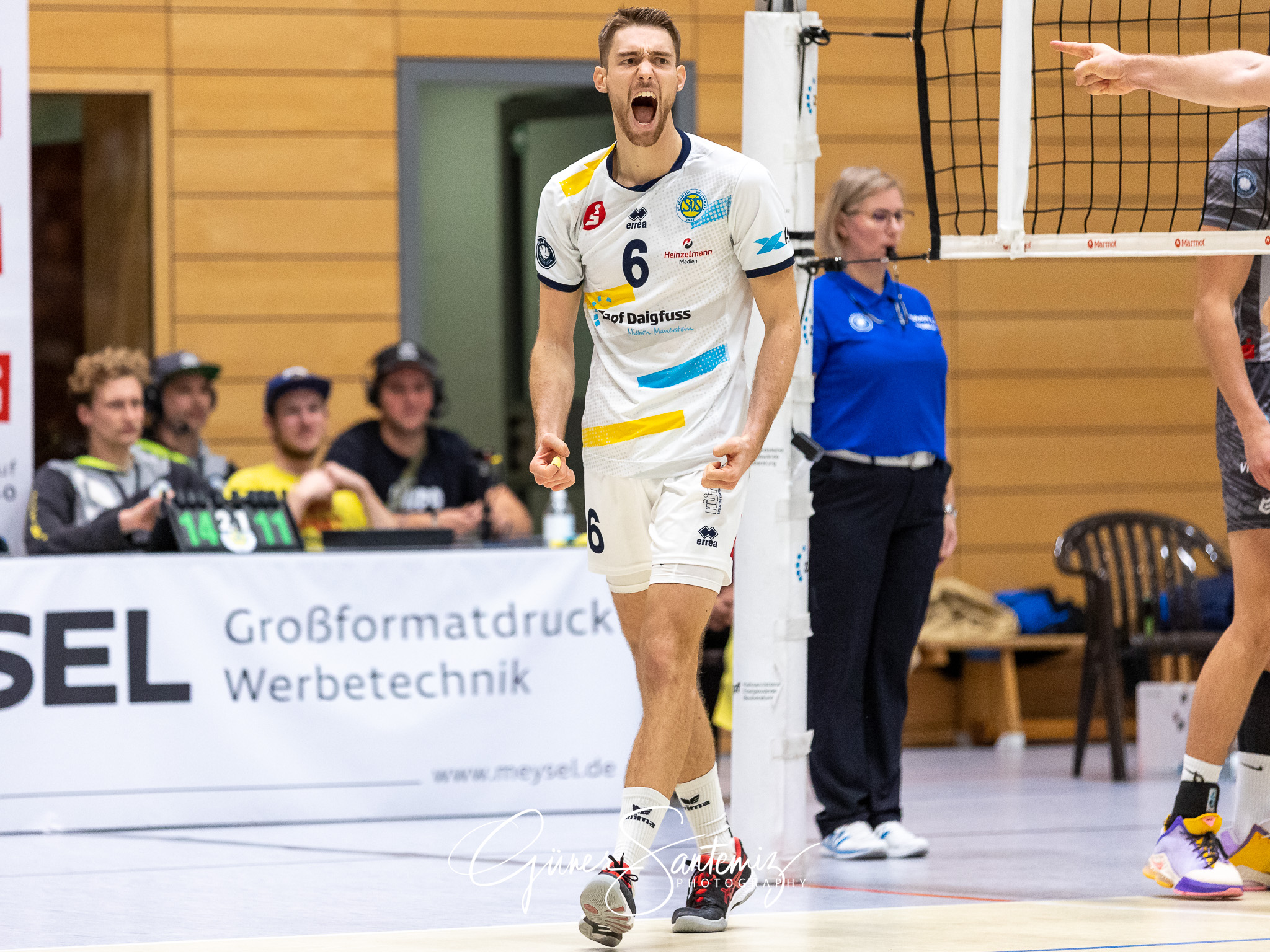 SV Schwaig - TSV Haching Muenchen - Volleyball - DVV-Pokal - Ach