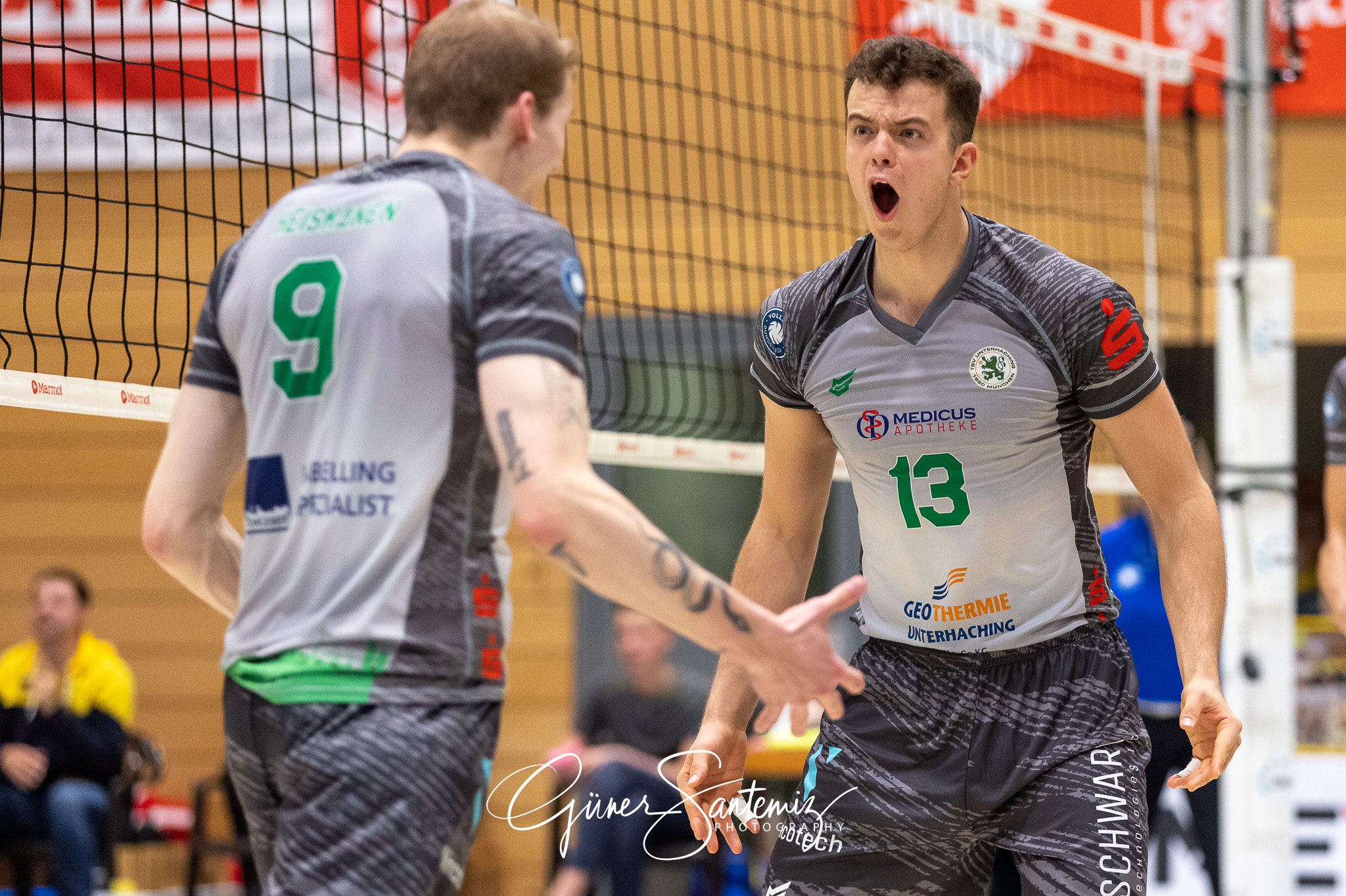 SV Schwaig - TSV Haching Muenchen - Volleyball - DVV-Pokal - Ach