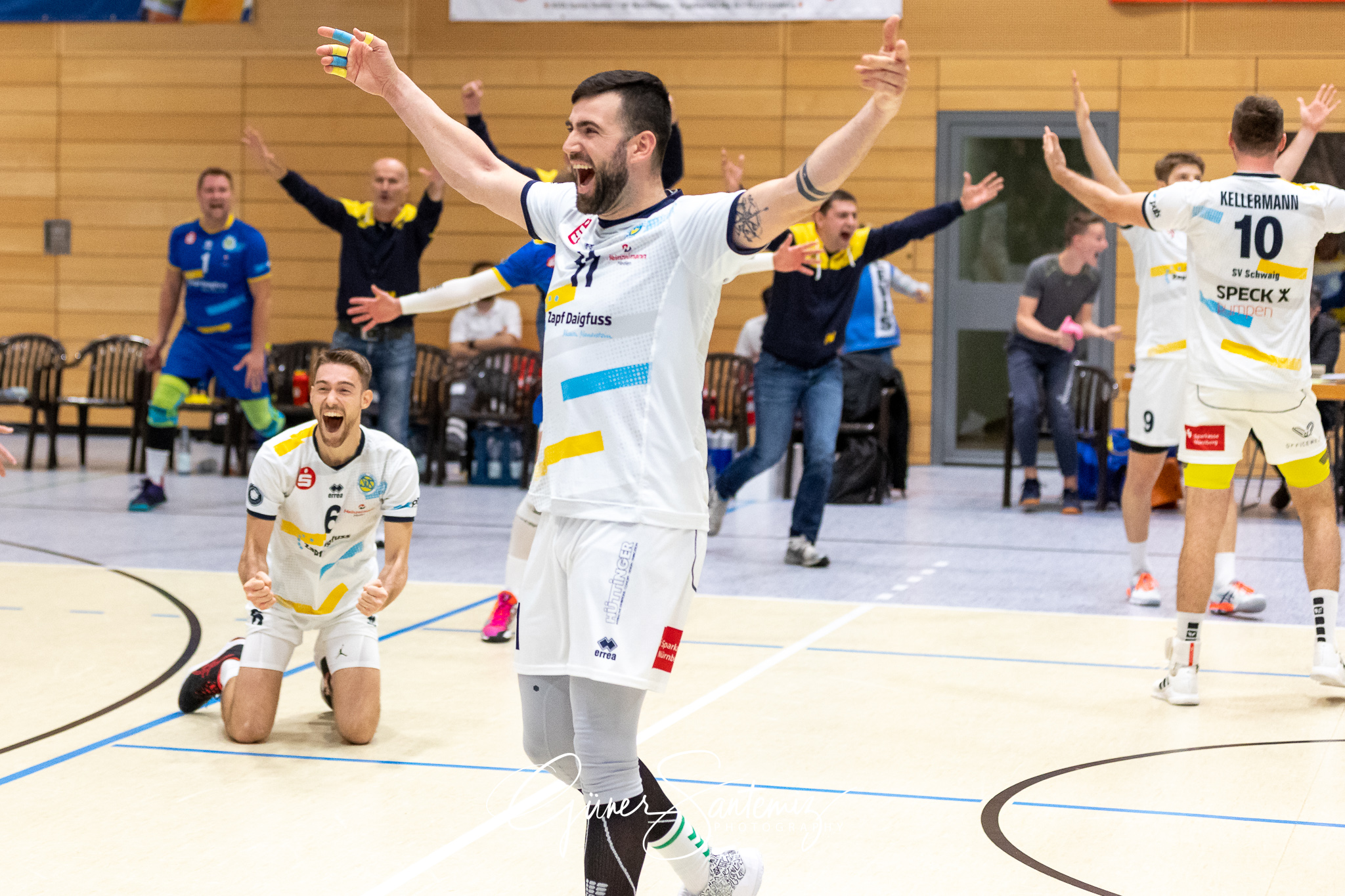 SV Schwaig - TSV Haching Muenchen - Volleyball - DVV-Pokal - Ach