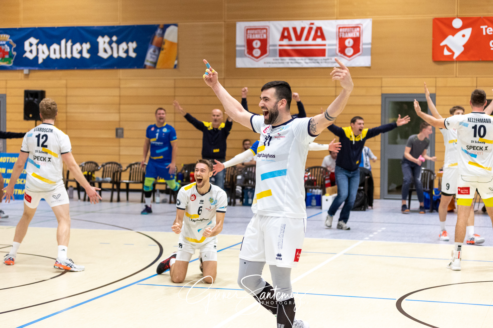 SV Schwaig - TSV Haching Muenchen - Volleyball - DVV-Pokal - Ach