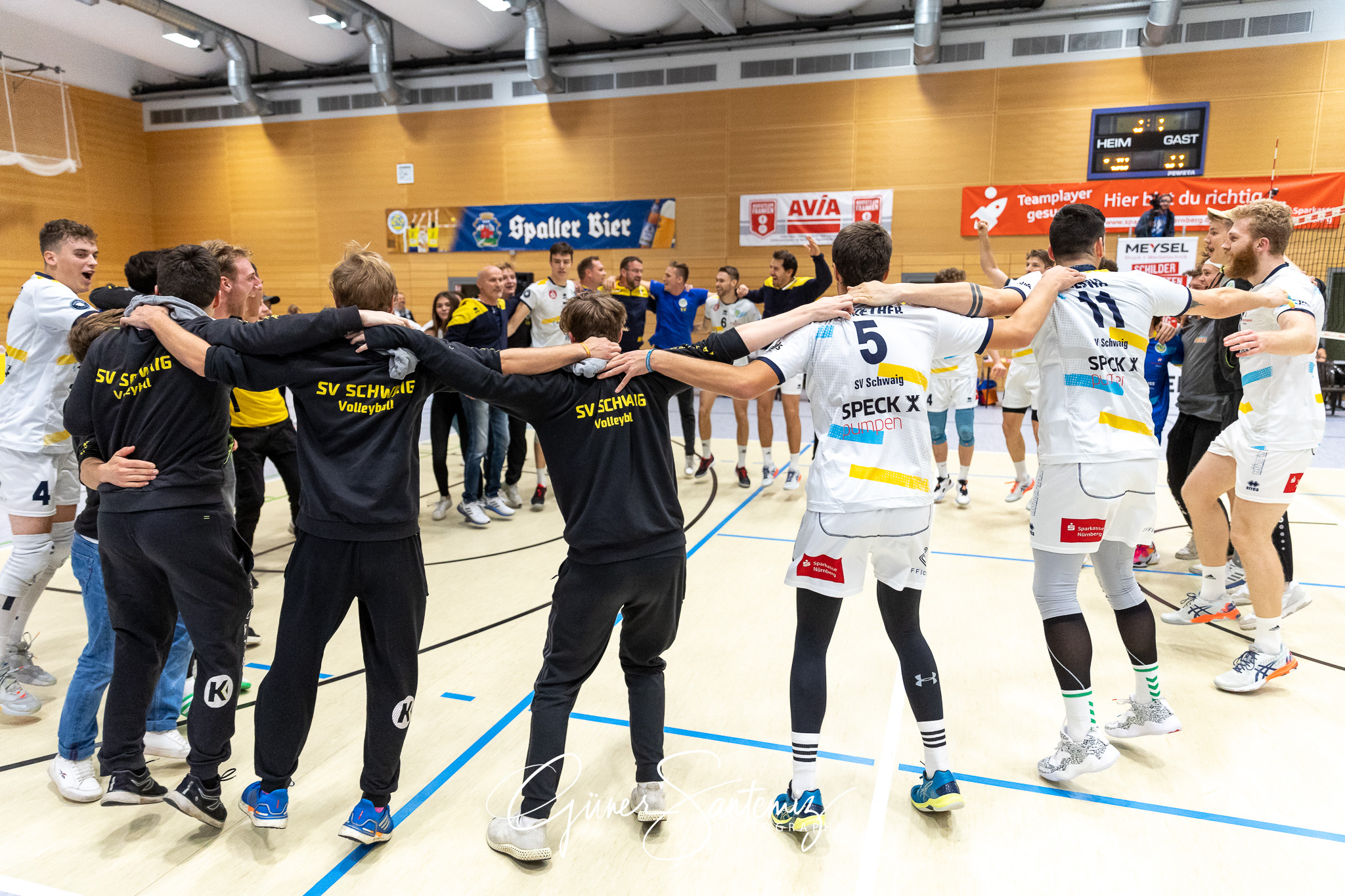 SV Schwaig - TSV Haching Muenchen - Volleyball - DVV-Pokal - Ach