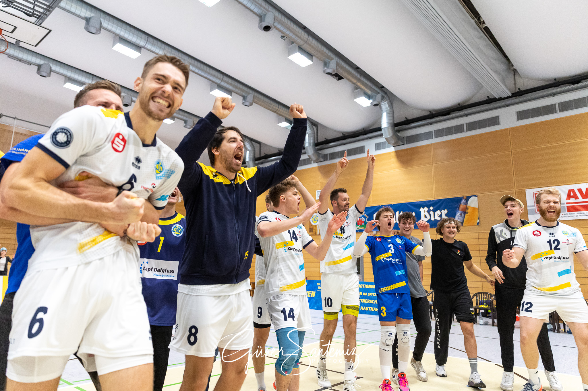 SV Schwaig - TSV Haching Muenchen - Volleyball - DVV-Pokal - Ach