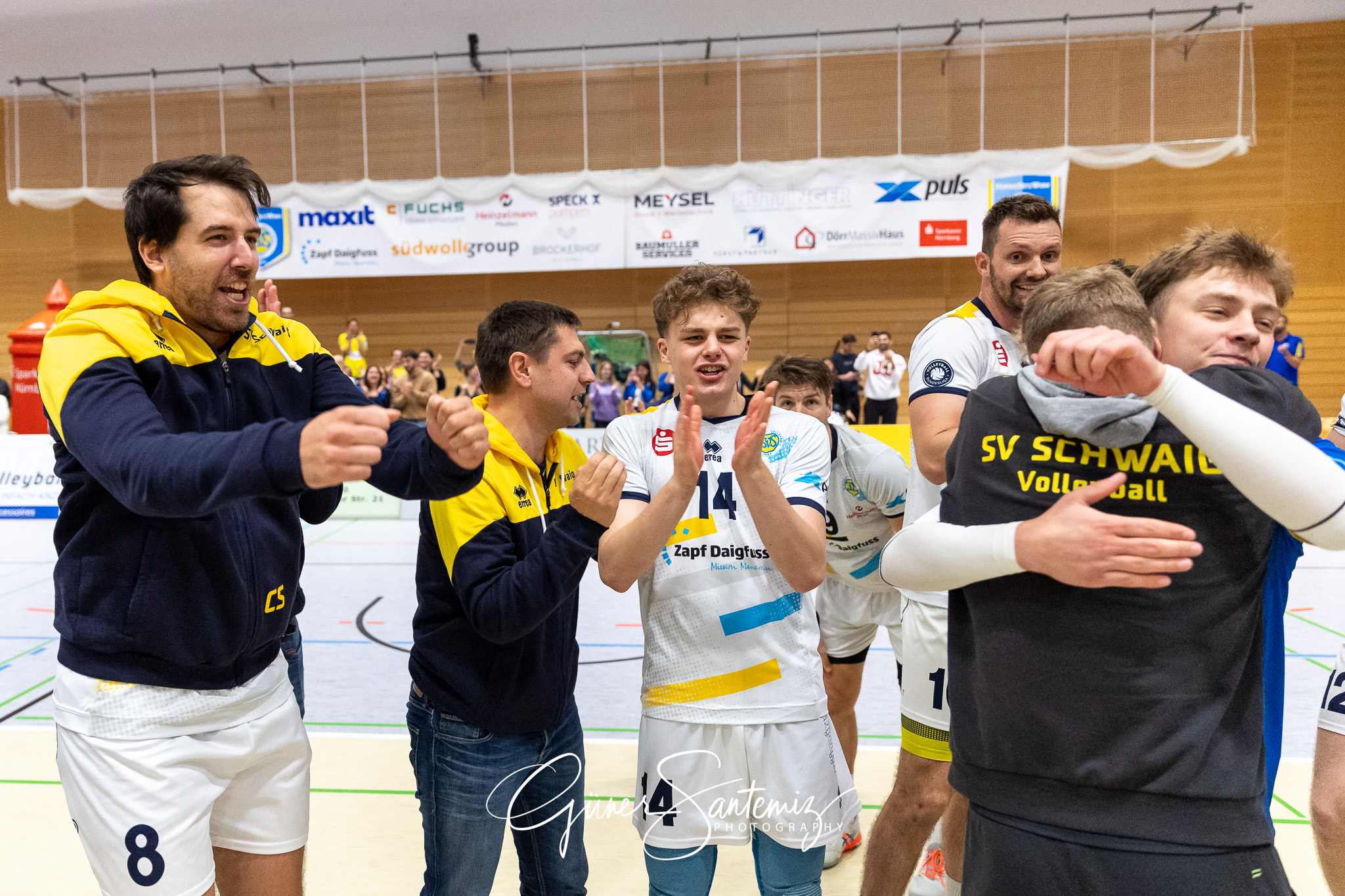 SV Schwaig - TSV Haching Muenchen - Volleyball - DVV-Pokal - Ach