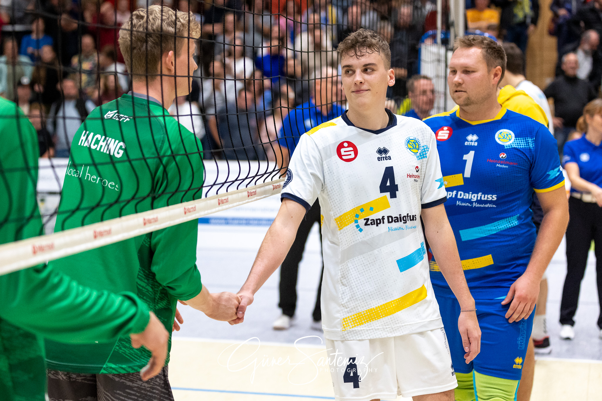 SV Schwaig - TSV Haching Muenchen - Volleyball - DVV-Pokal - Ach