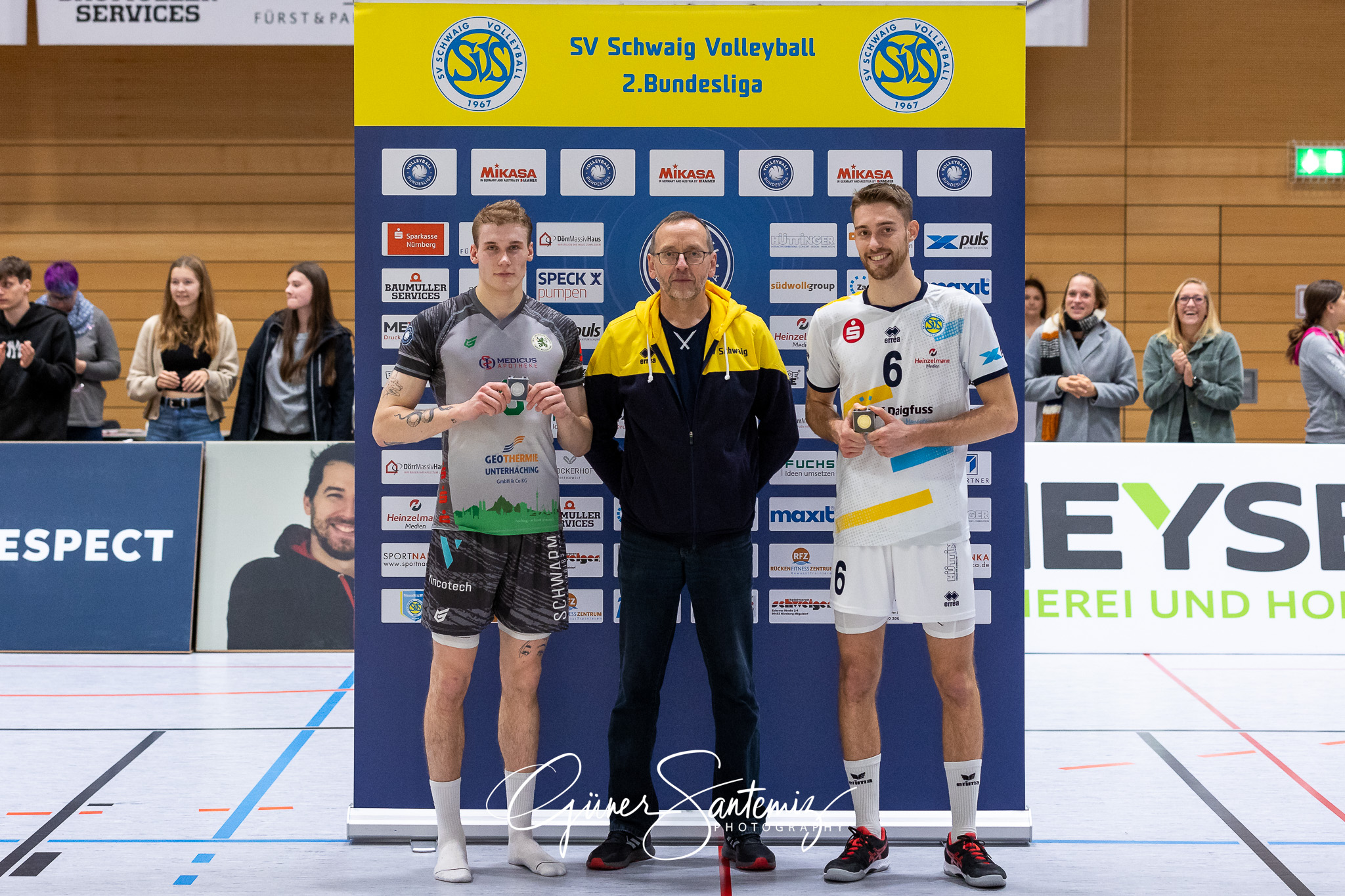 SV Schwaig - TSV Haching Muenchen - Volleyball - DVV-Pokal - Ach