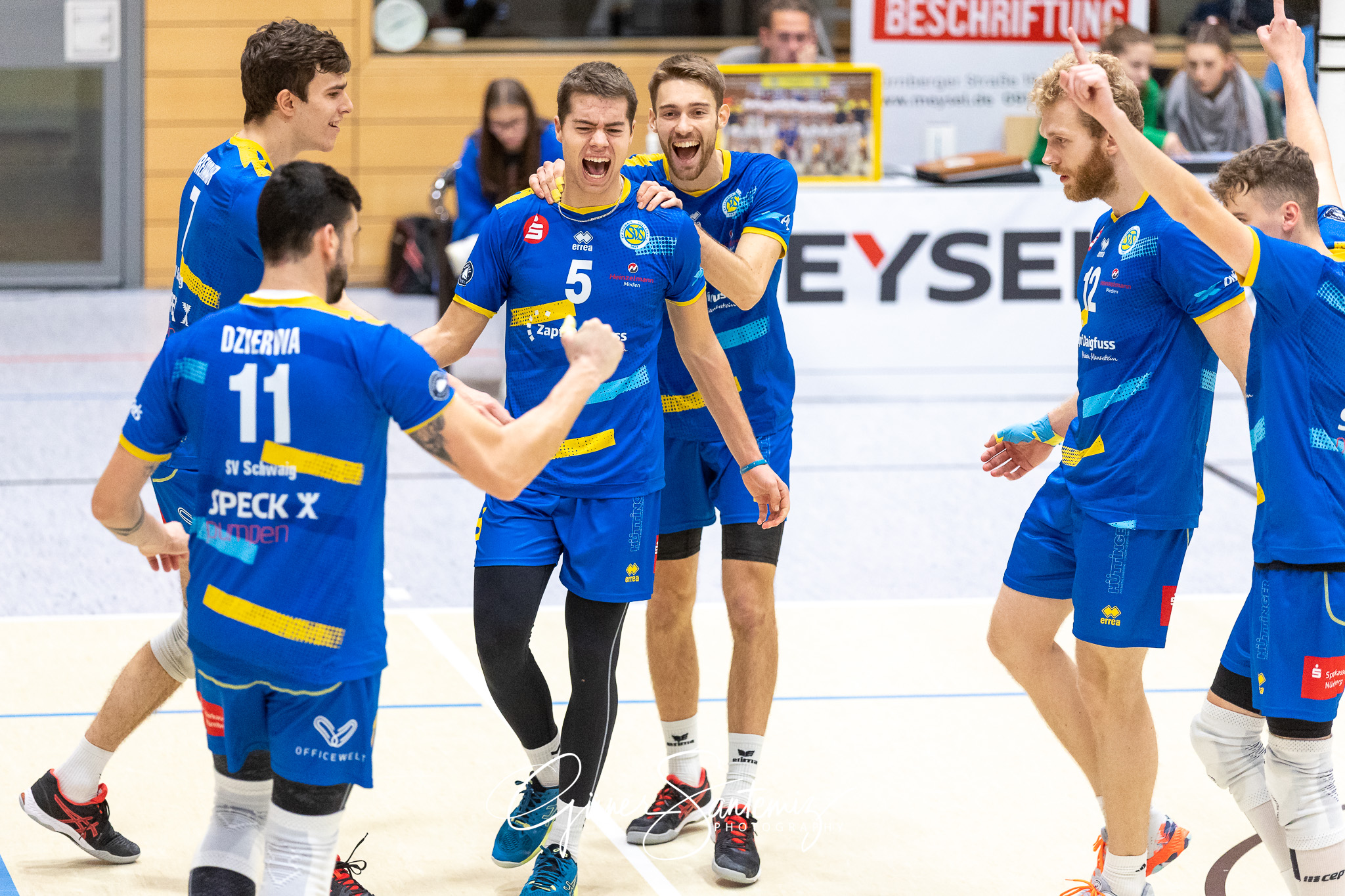 SV Schwaig - ASV Dachau - Volleyball - 2. Bundesliga Sued - 8. S