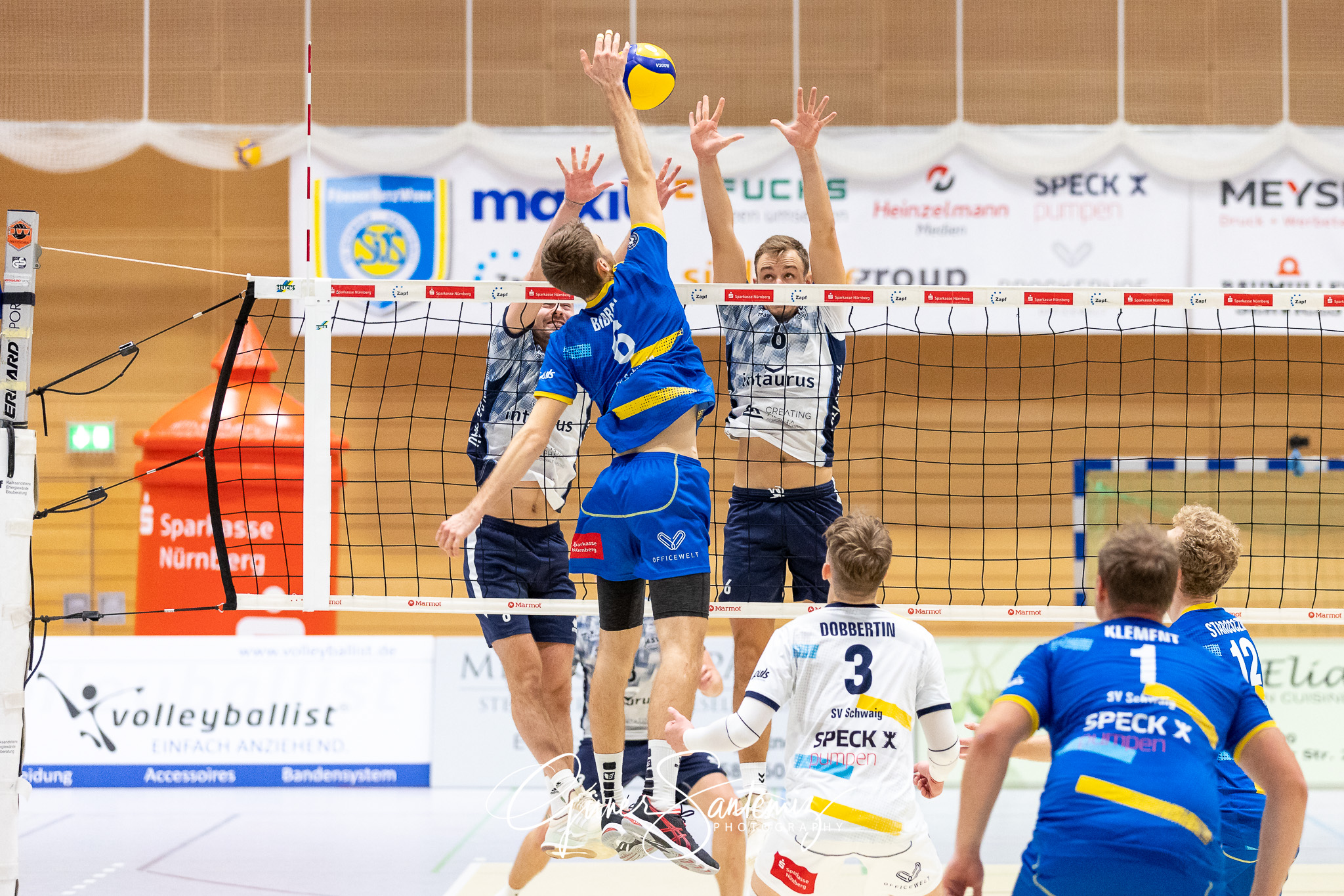 SV Schwaig - ASV Dachau - Volleyball - 2. Bundesliga Sued - 8. S