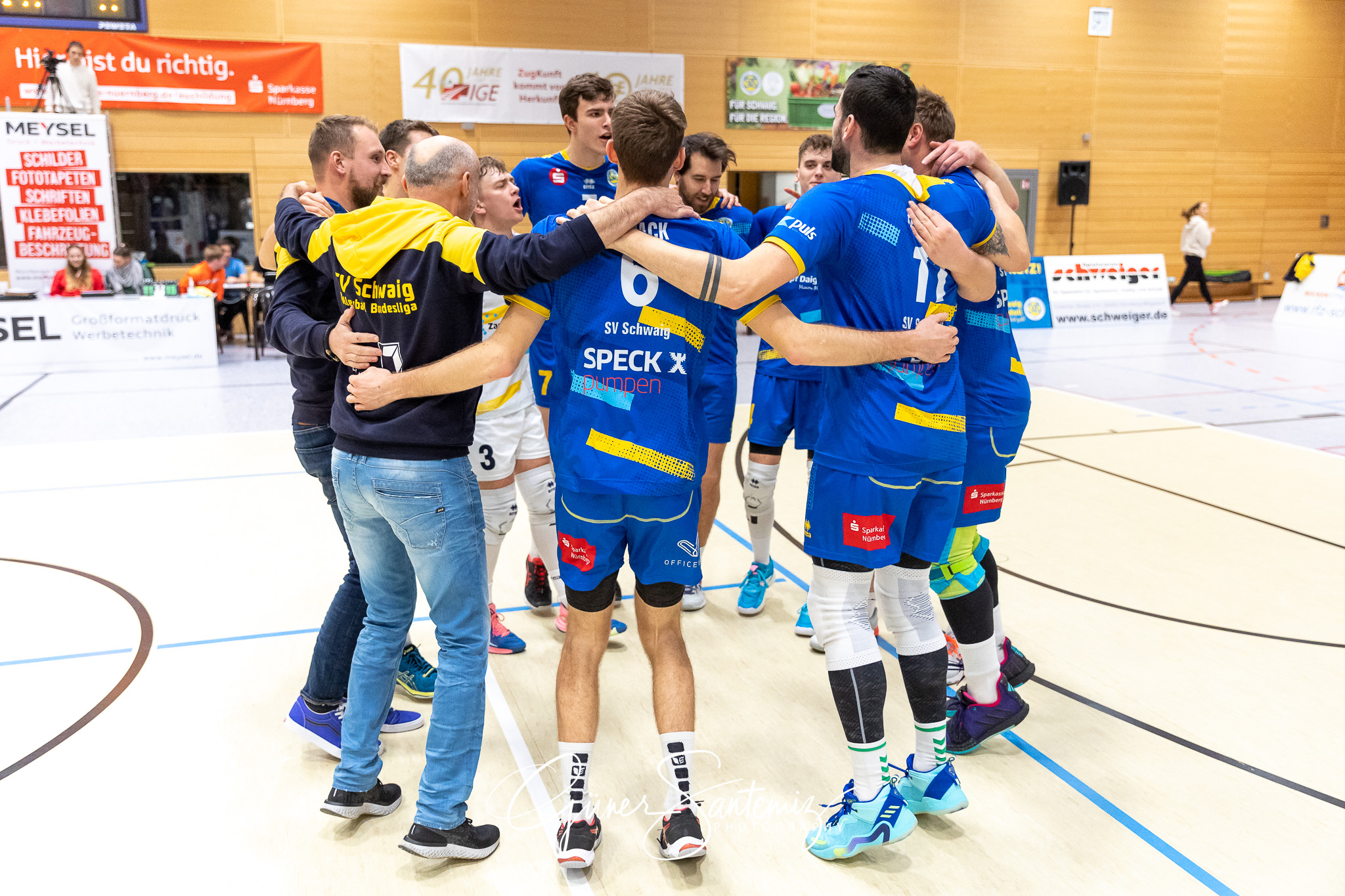 SV Schwaig - ASV Dachau - Volleyball - 2. Bundesliga Sued - 8. S