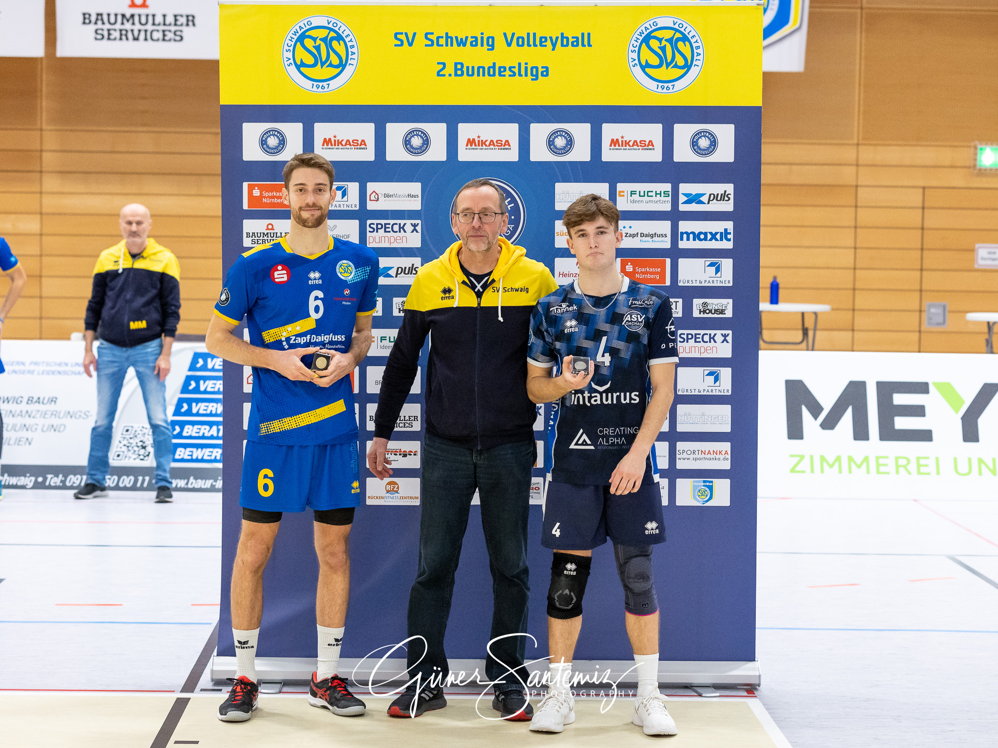 SV Schwaig - ASV Dachau - Volleyball - 2. Bundesliga Sued - 8. S