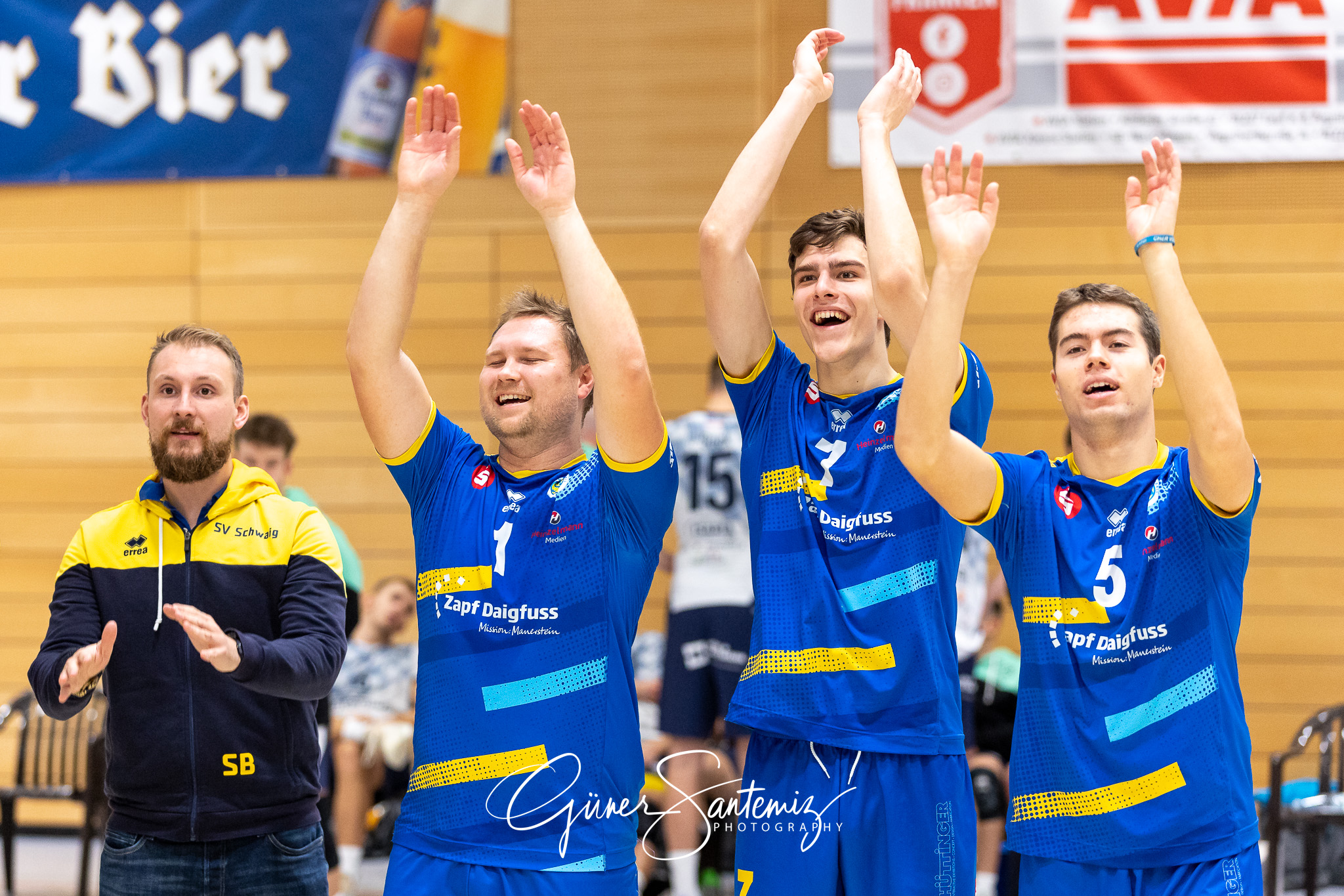 SV Schwaig - ASV Dachau - Volleyball - 2. Bundesliga Sued - 8. S