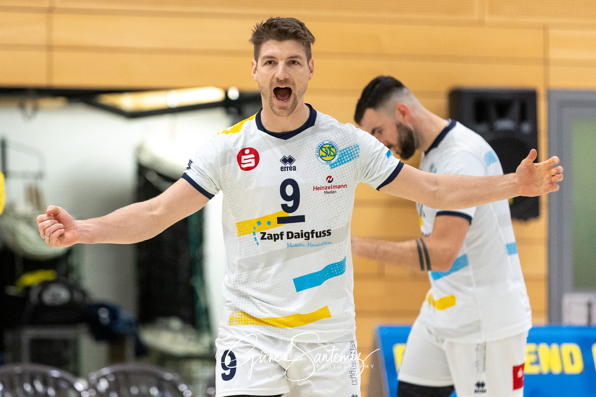 SV Schwaig vs. TV/DJK Hammelburg - Volleyball - 2. Bundesliga Su