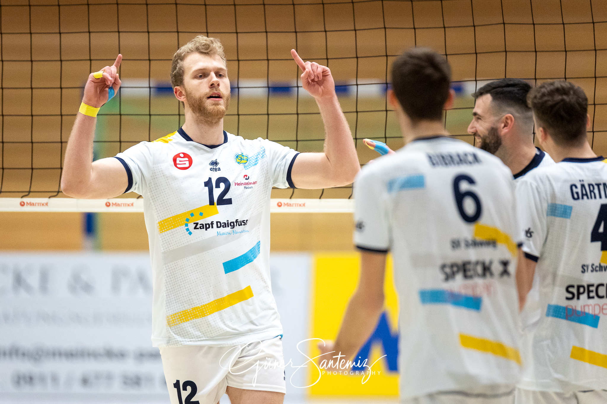 SV Schwaig vs. TV/DJK Hammelburg - Volleyball - 2. Bundesliga Su