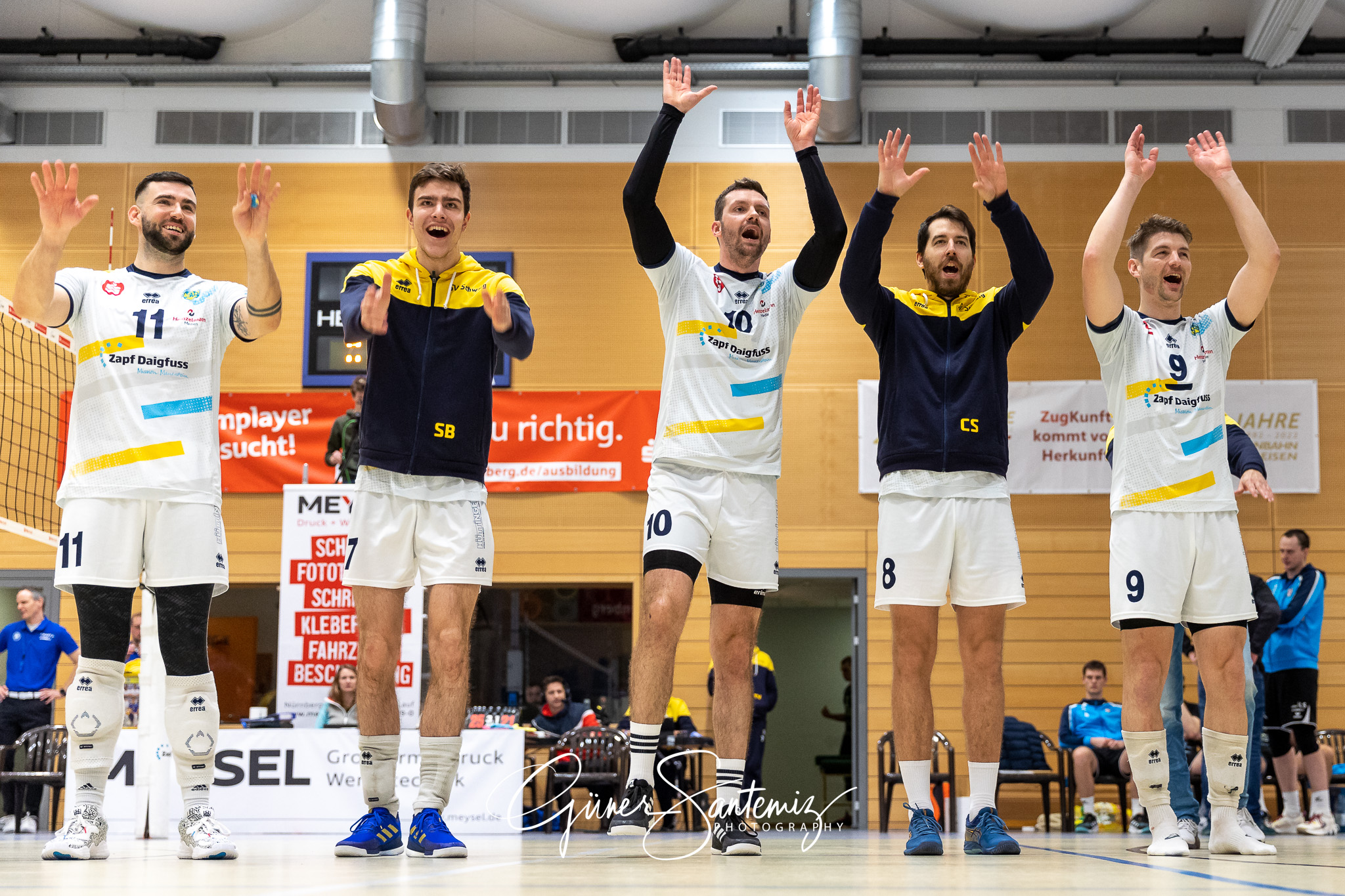 SV Schwaig vs. TV/DJK Hammelburg - Volleyball - 2. Bundesliga Su