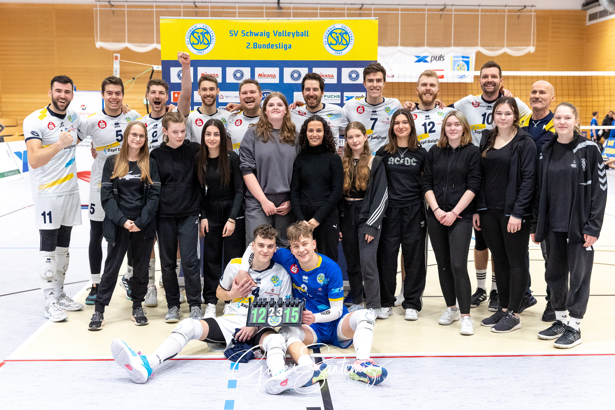 SV Schwaig vs. TSV Mimmenhausen - Volleyball - 2. Bundesliga Sue
