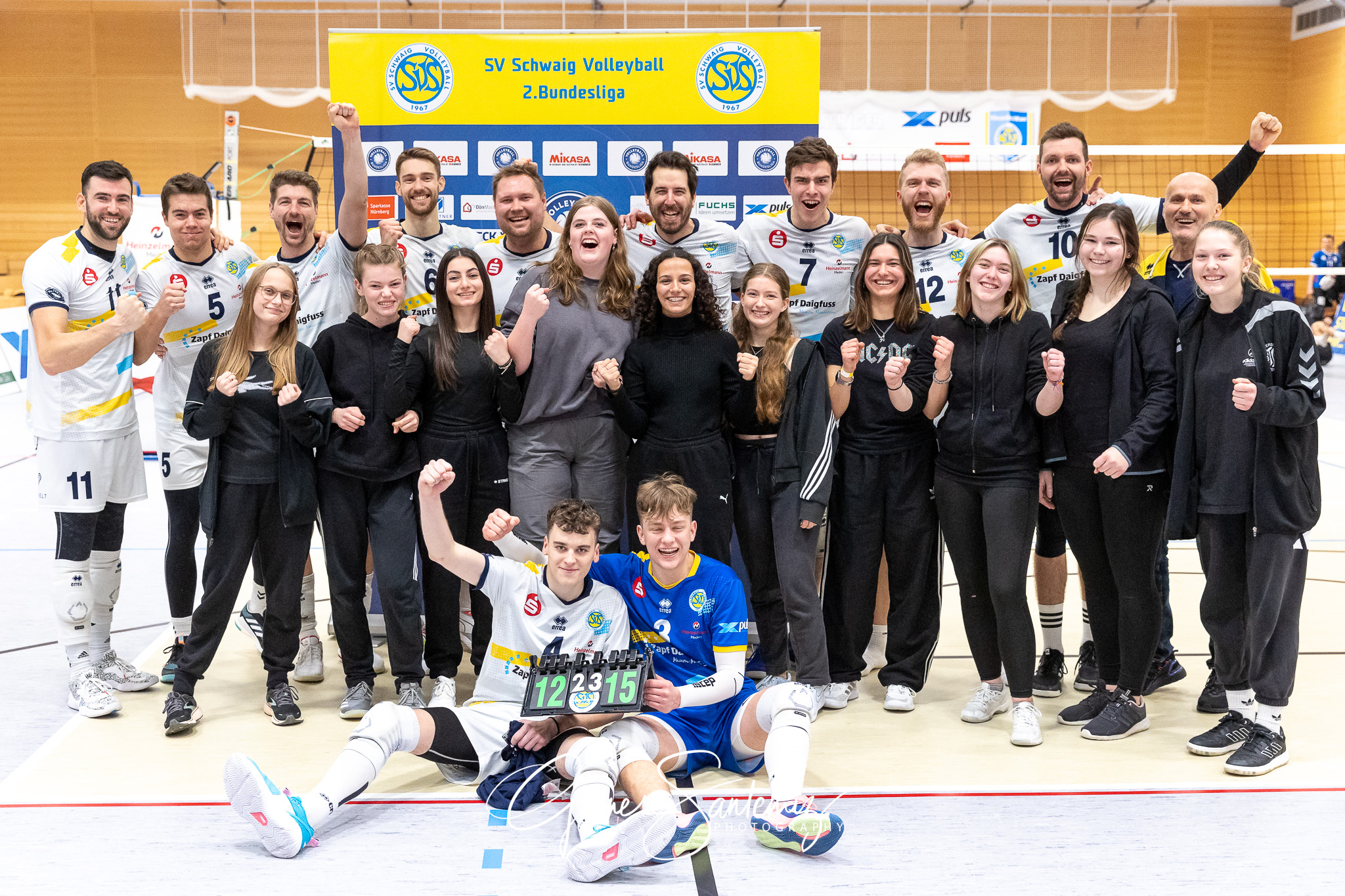 SV Schwaig vs. TSV Mimmenhausen - Volleyball - 2. Bundesliga Sue