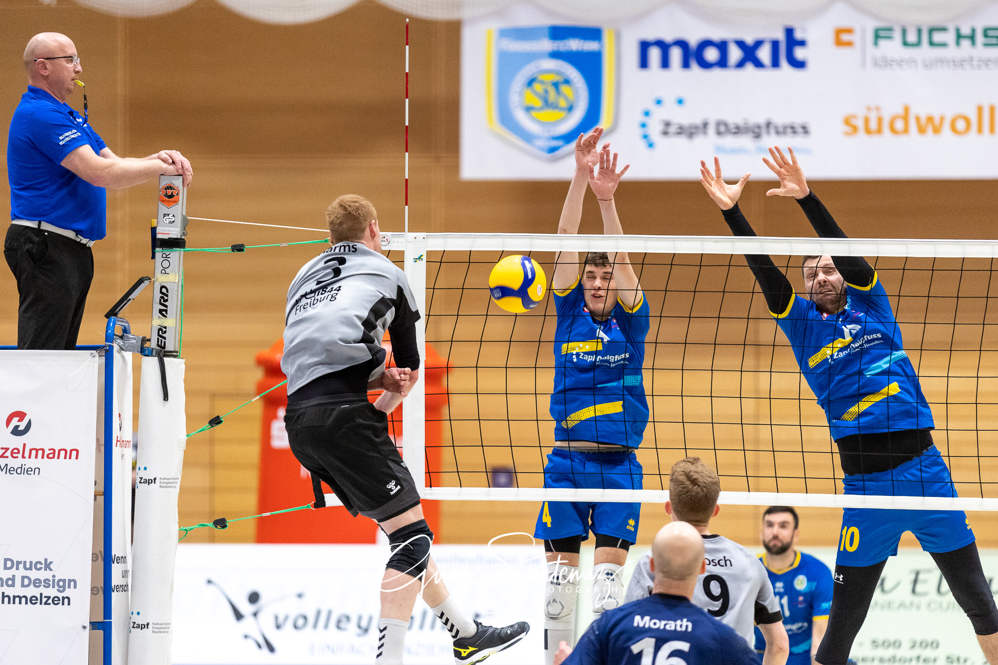 SV Schwaig vs. FT 1844 Freiburg - Volleyball - 2. Bundesliga Sue