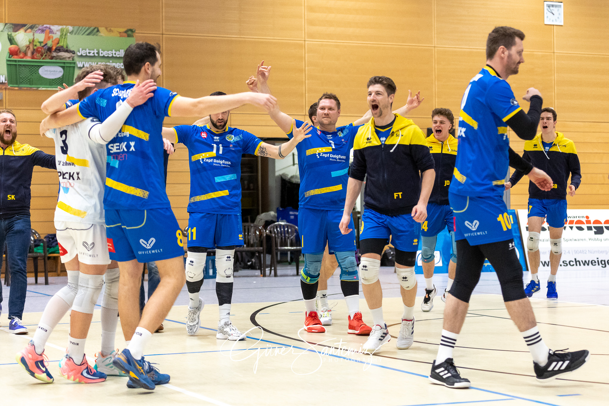 SV Schwaig vs. FT 1844 Freiburg - Volleyball - 2. Bundesliga Sue