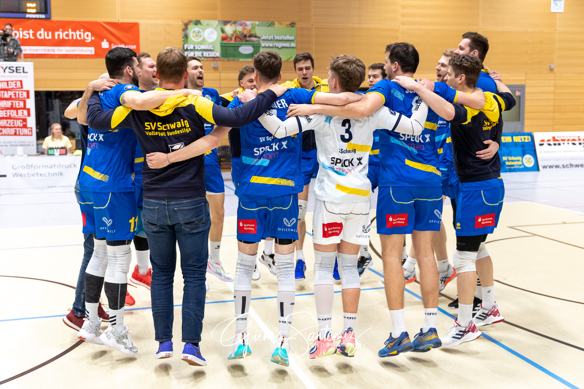 SV Schwaig vs. FT 1844 Freiburg - Volleyball - 2. Bundesliga Sue