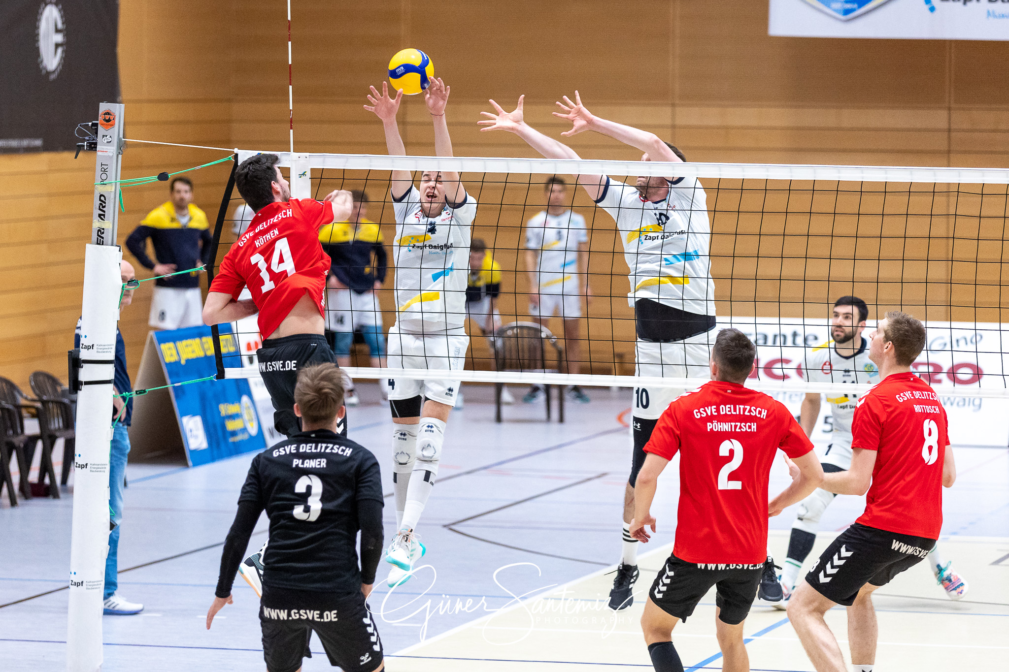 SV Schwaig vs. GSVE Delitzsch - Volleyball - 2. Bundesliga Sued