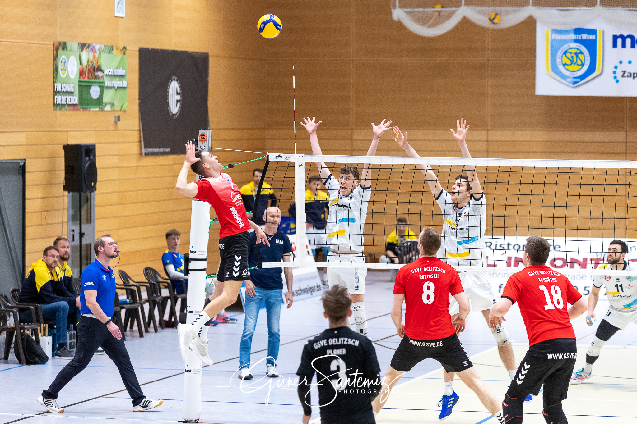 SV Schwaig vs. GSVE Delitzsch - Volleyball - 2. Bundesliga Sued