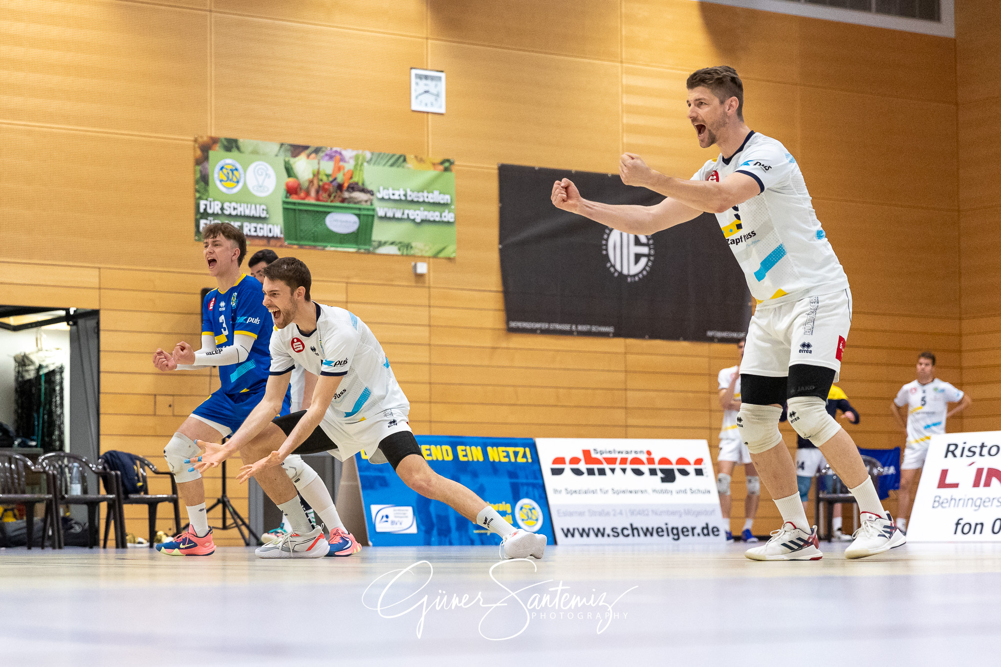 SV Schwaig vs. GSVE Delitzsch - Volleyball - 2. Bundesliga Sued