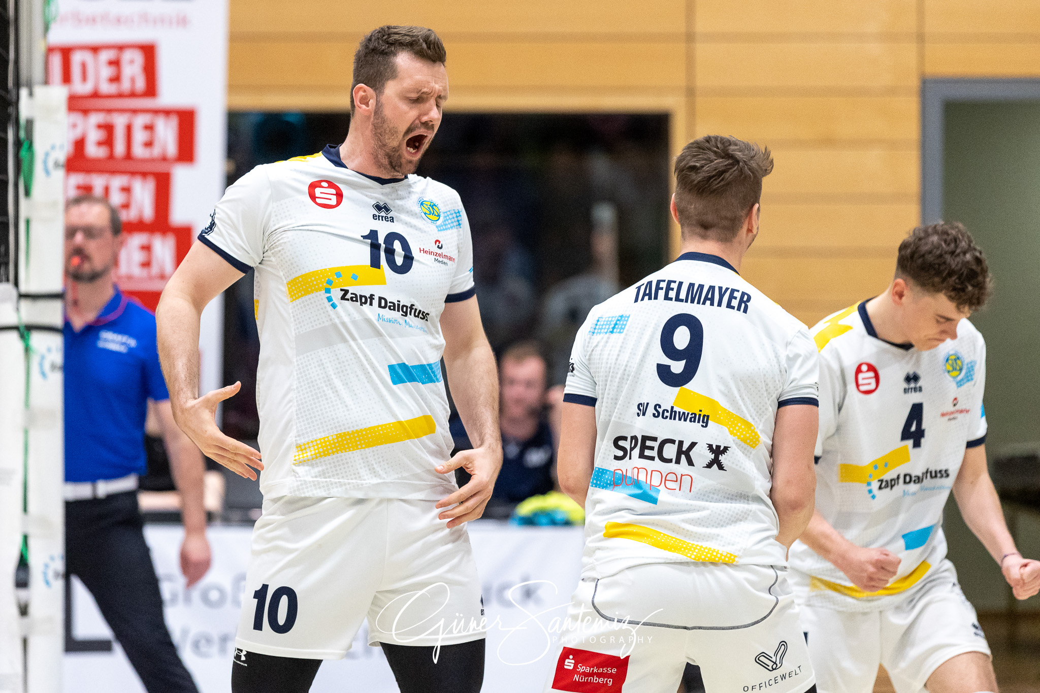 SV Schwaig vs. GSVE Delitzsch - Volleyball - 2. Bundesliga Sued