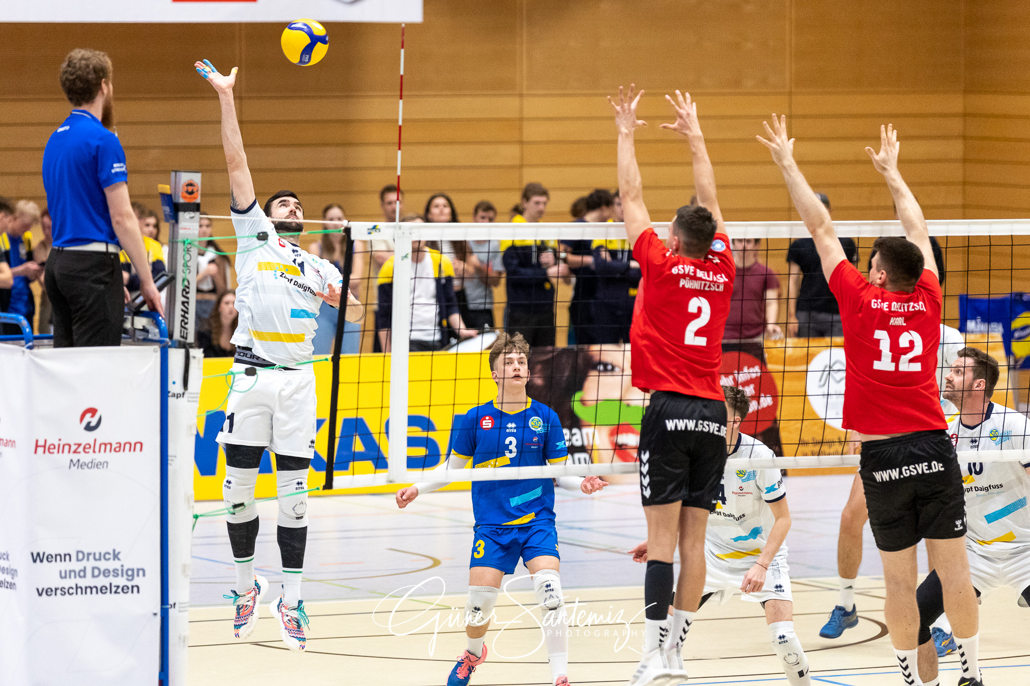 SV Schwaig vs. GSVE Delitzsch - Volleyball - 2. Bundesliga Sued