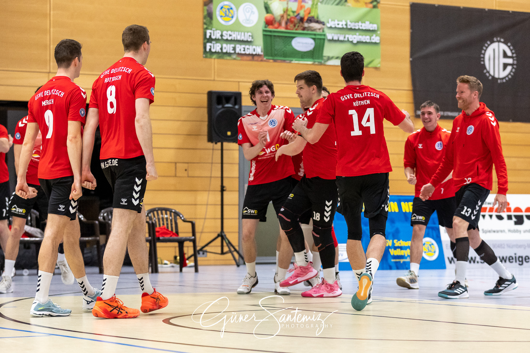 SV Schwaig vs. GSVE Delitzsch - Volleyball - 2. Bundesliga Sued