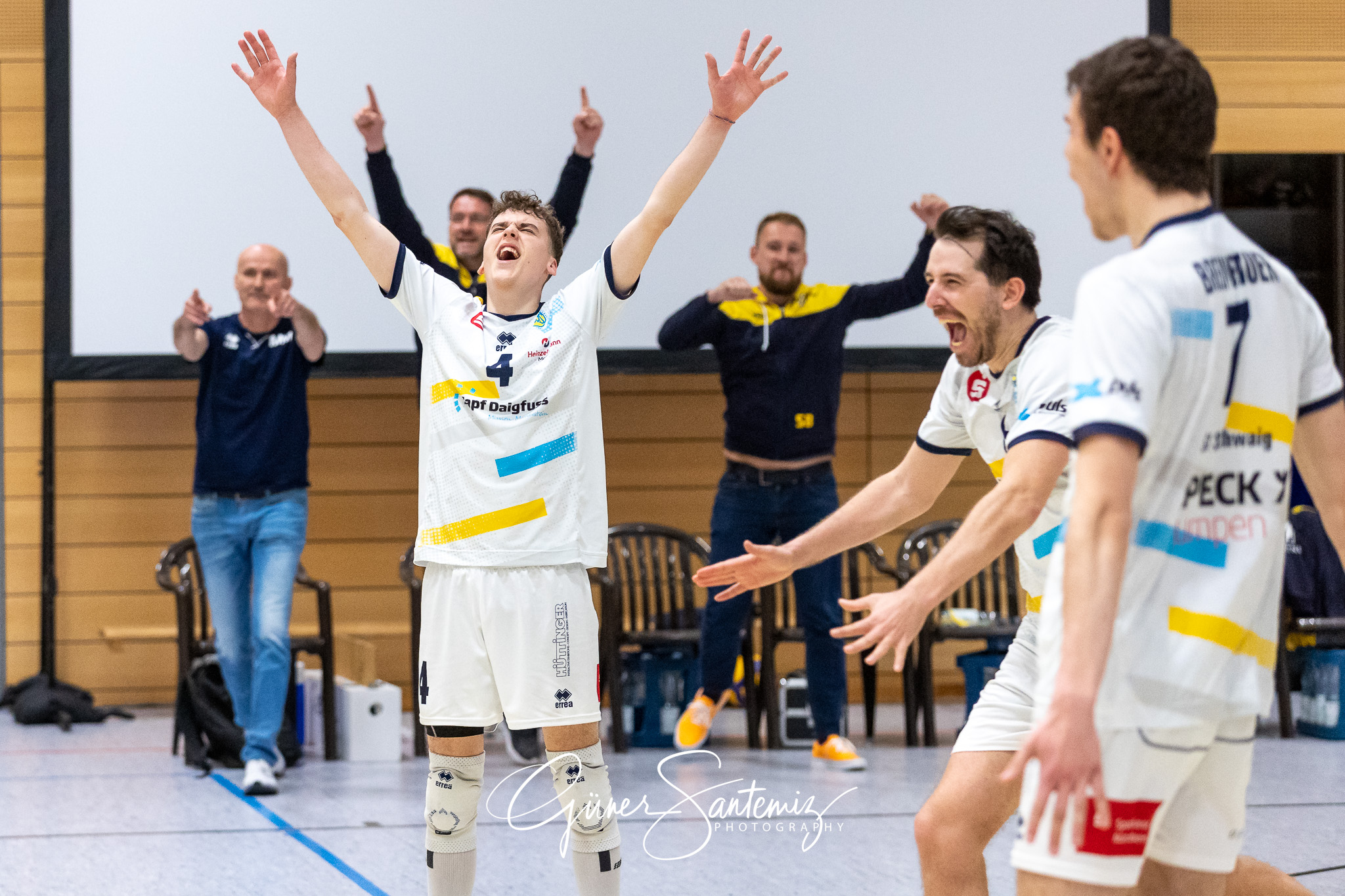 SV Schwaig vs. GSVE Delitzsch - Volleyball - 2. Bundesliga Sued