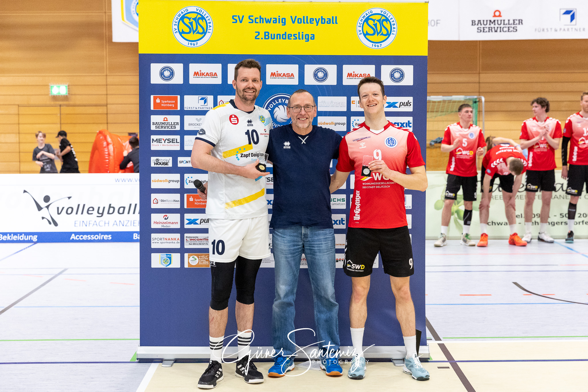 SV Schwaig vs. GSVE Delitzsch - Volleyball - 2. Bundesliga Sued