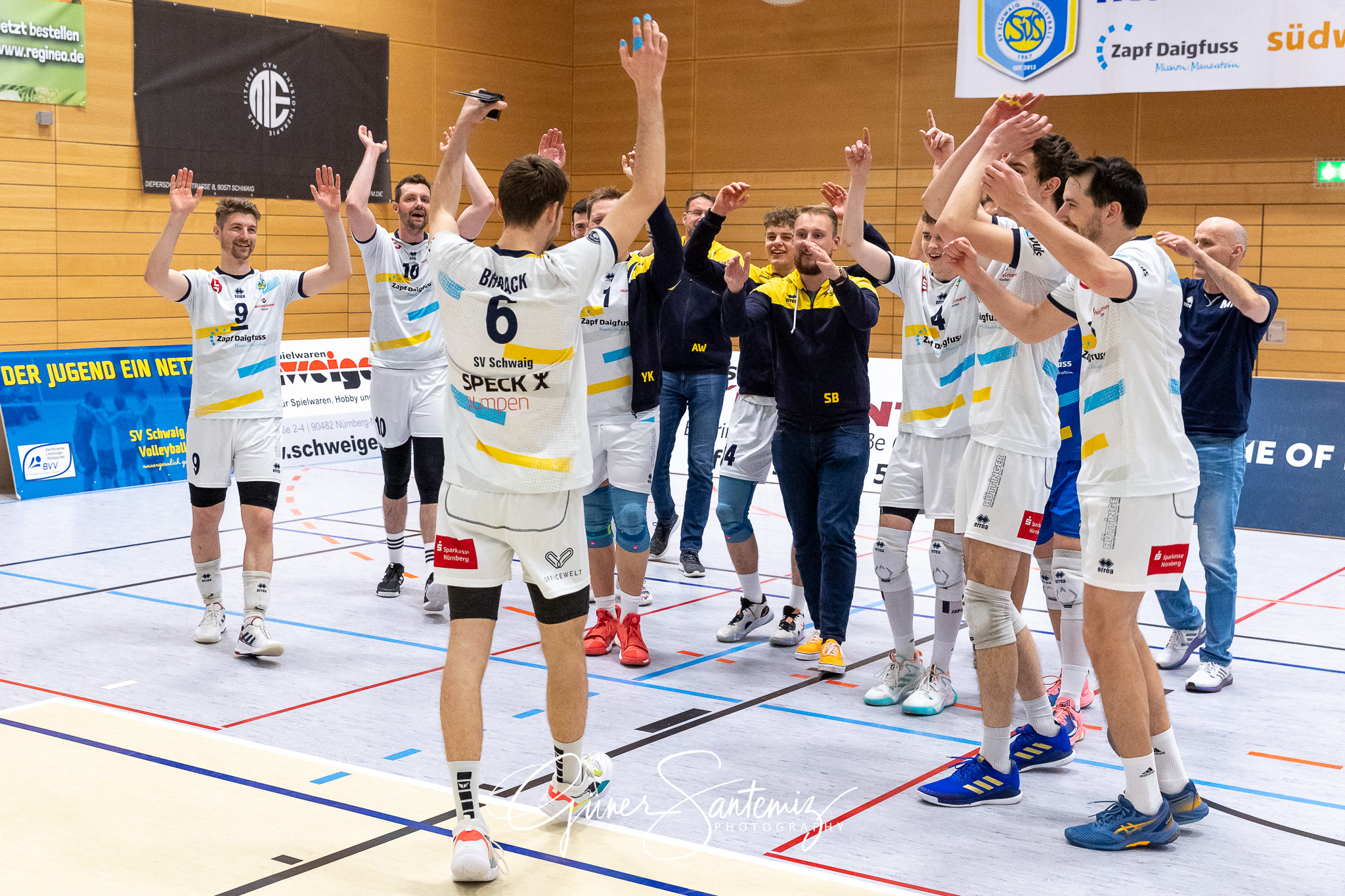 SV Schwaig vs. GSVE Delitzsch - Volleyball - 2. Bundesliga Sued