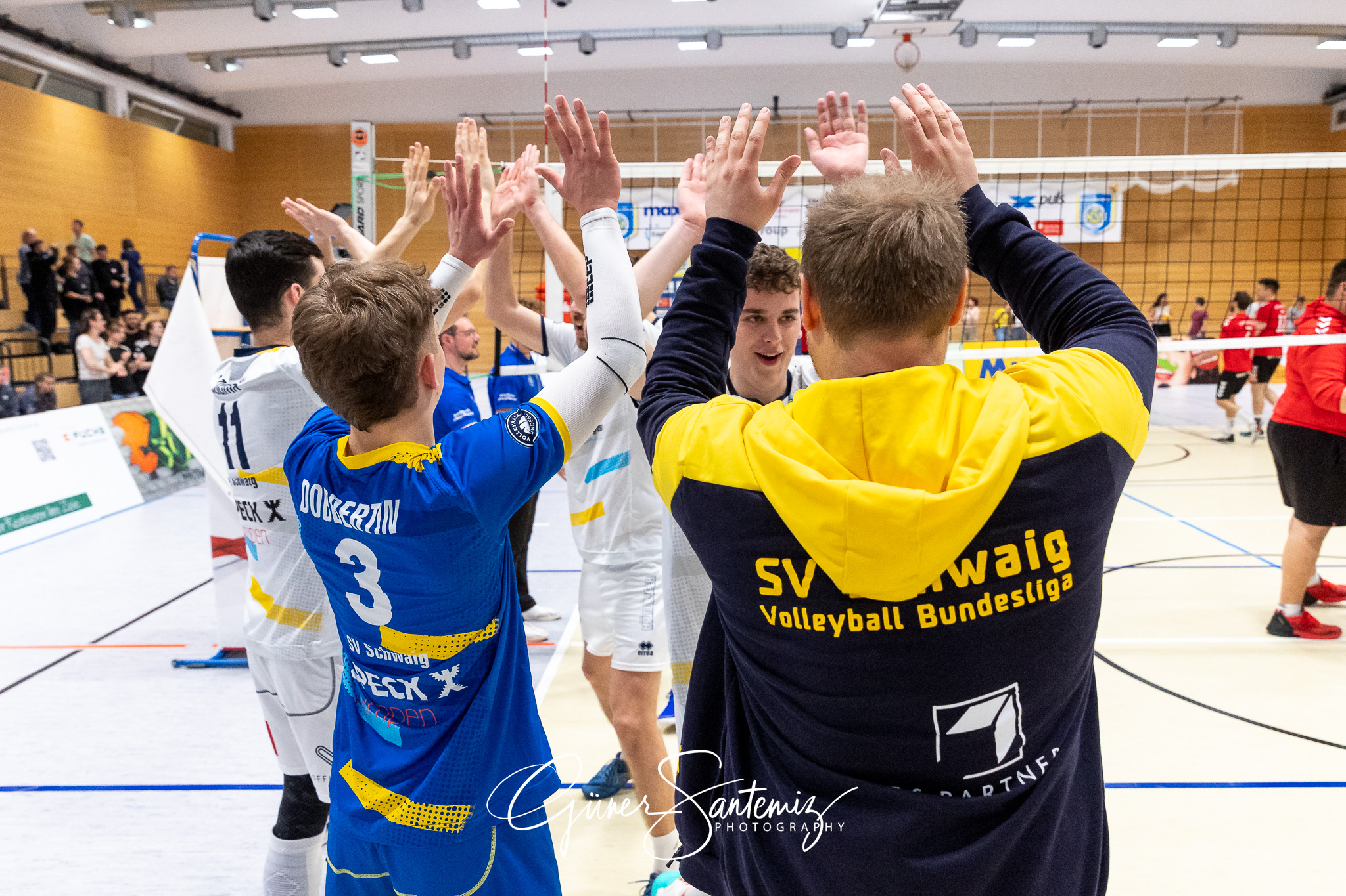 SV Schwaig vs. GSVE Delitzsch - Volleyball - 2. Bundesliga Sued