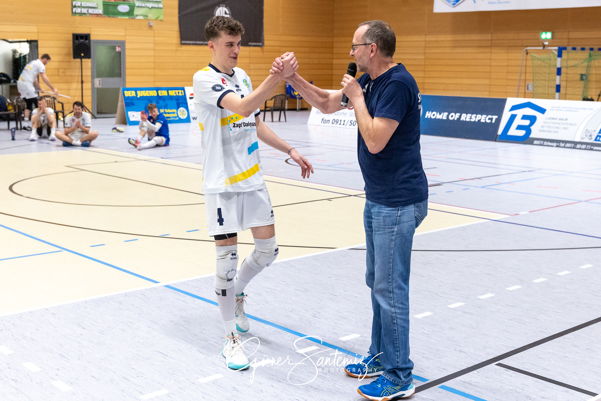 SV Schwaig vs. GSVE Delitzsch - Volleyball - 2. Bundesliga Sued